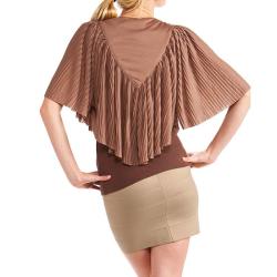 Tabeez Women's Pleated Shrug