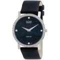Burgi Women's Swiss Quartz Diamond Strap Watch
