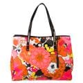 Jimmy Choo 'Scarlet' Floral Print Tote Bag