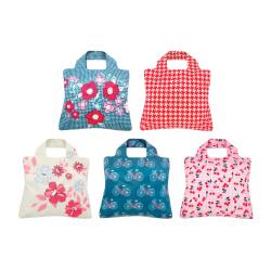 Envirosax 'Cherry Lane' 5-bag Reusable Pouch
