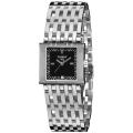 Tissot Women's T-Trend Six-T Black Dial Stainless Steel Watch