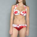 Jantzen Women's Red/ White Floral Bikini