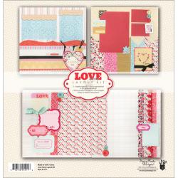 Fancy Pants 'Love Story' Page Layout Kit