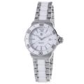 Tag Heuer Women's 'Formula 1' Stainless Steel White Ceramic Watch