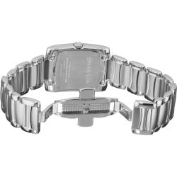 Ebel Women's 'Brasilia' Silver Dial Stainless Steel Quartz Watch