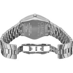 Ebel Men's 'Classic Sport' Black Dial Stainless Steel Watch