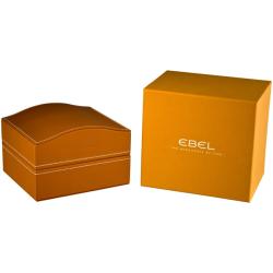 Ebel Women's 'Brasilia' Silver Dial Stainless Steel Quartz Watch