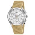 Ebel Men's 'Classic Sport' Sand Rubber Strap Chronograph Watch
