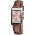 Eterna Women's 'Historique' Mother of Pearl Dial Brown Strap Watch