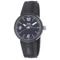 Oris Men's 'TT1' Black Dial Black Rubber Strap Automatic Watch