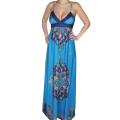 Tabeez Women's 'Ocean' Maxi Dress