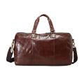 Fossil 'Transit' Brown Leather Duffle Bag