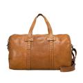 Fossil 'Max' Brown Leather Duffle Bag