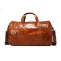 Fossil 'Grant' Brown Leather Duffel Bag