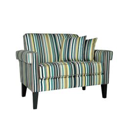 angelo:HOME Ennis Shoreline Aqua Blue 3 piece Sofa Collection