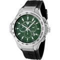 Swiss Legend Men's 'Maverick' Black Rubber Chronograph Watch