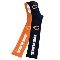 Chicago Bears Fleece Reversible Hooded Scarf