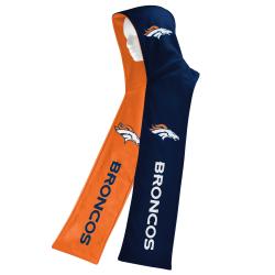Denver Broncos Fleece Reversible Hooded Scarf