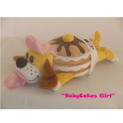 Pancake Puppy Newborn Baby Girl Pup Stuffed Animal