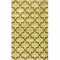 Handmade Luna Moroccan Trellis Natural Wool Rug (5' x 8')