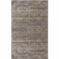 Handmade Luna Moroccan Trellis Grey Wool Rug (7'6 x 9'6)