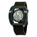 Stuhrling Original Men's Zeppelin NT Automatic Rubber Strap Watch