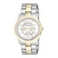 Vernier Women's V207 Round Two Tone Chrono Look Bracelet Watch