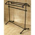 Vintage Pedestal Solid Brass Towel Stand