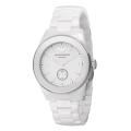 Emporio Armani Women's White Dial Ceramic Watch
