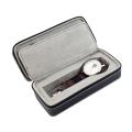 Compact Black Watch Travel Case