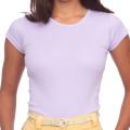 American Apparel Women's Lavender Short Sleeve Top (XL)