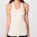 American Apparel Women's 'Boy Beater' Creme Rib Tank