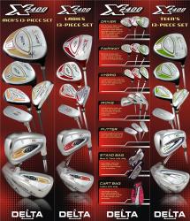 Delta Golf X-2400 Complete Teen Package Golf Set