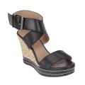 Matisse Women's 'Shauna' Black Leather Wedges