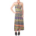 Ci Sono by Journee Junior's Tribal Print Halter Top Maxi Dress
