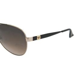 Emporio Armani Men's EA 9704 V8N Light Gold Metal Aviator Sunglasses