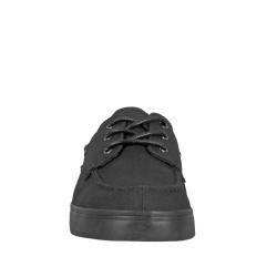 Lugz Men's 'Marsh' Black Canvas Boat Shoes
