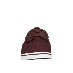 Lugz Men's 'Marsh' Burgundy Canvas Boat Shoes