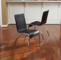 Kensington Black Modern Chairs (Set of 2)