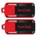 SanDisk 16GB Cruzer Switch USB Flash Drive (Pack of 2)