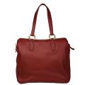 Miu Miu Red Leather Tote Bag