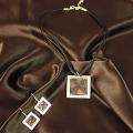 Handcrafted Copper Dragonfly Earring and Necklace Set (India)
