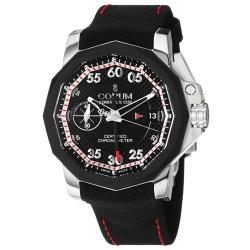 Corum Men's 'Admiral Cup' Black Dial Titanium Automatic Watch
