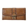 Fossil Women's 'Vintage Re-issue' Camel Leather Tri-fold Clutch