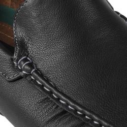 Oxford and Finch Men's Topstitched  Leather Loafers