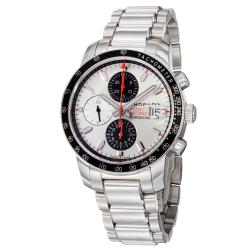 Chopard Men's 'Miglia Monaco' Silver Dial Stainless Steel Watch