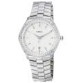 Ebel Men's 'Classic Sport' Silver Dial Diamond Bezel Quartz Watch