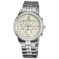 Tissot Men's 'PRC 100' Silver Chronograph Dial Quartz Watch