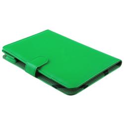 Green Leather Case for Barnes & Noble Nook Color