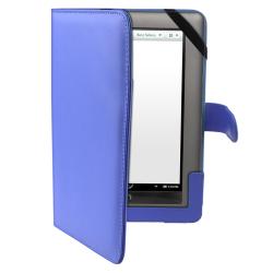 Blue Leather Case for Barnes & Noble Nook Color